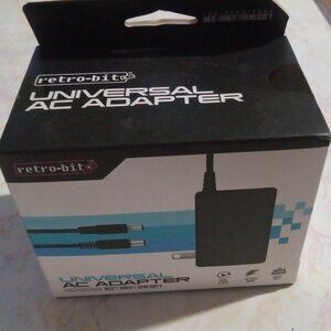 NEW NES SNES Genesis 1 Retro-bit Universal AC Adapter Power Cable NEW